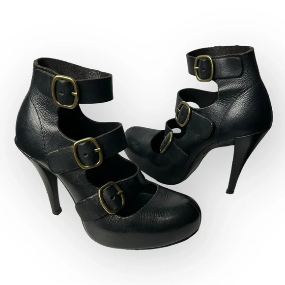 Pedro Garcia Cheyene Platform Pumps 1930s  Style 37.5 - Picture 1 of 12